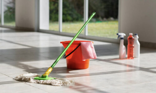 Úklid po rekonstrukci a malování